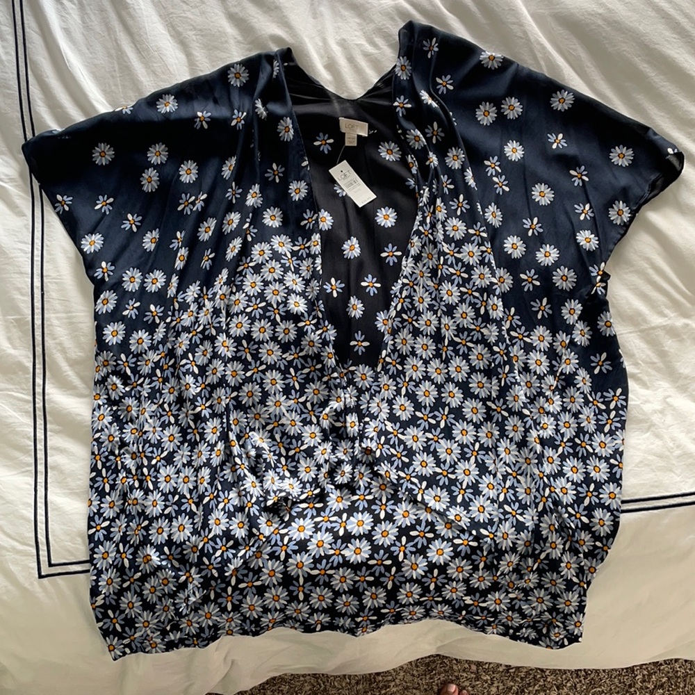 Navy Kimono Wrap